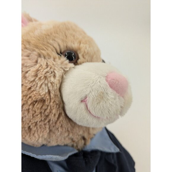 Build a Bear Floppy Ear Rabbit Bunny 17" brown 2 piece‎ Military Uniform - Picture 3 of 8